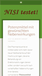 Mobile Screenshot of nisi-testet.de